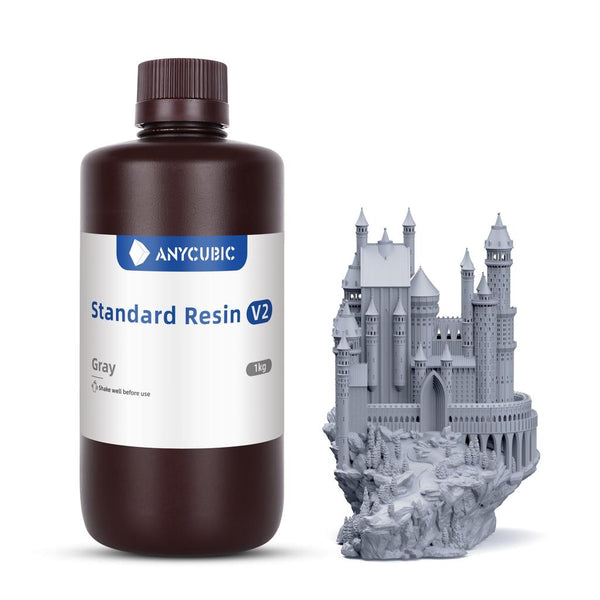 Anycubic Standard Resin V2 UV Reçine - Gri 1 Kg