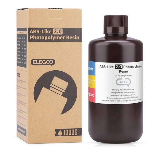 ELEGOO ABS-Like 2.0 UV Reçine - Gri 1 Kg