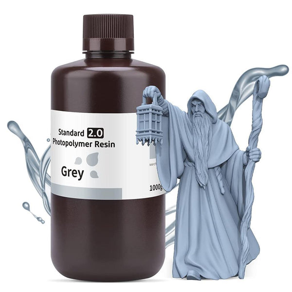 ELEGOO Standart 2.0 UV Reçine - Siyah 1 Kg