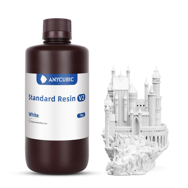 Anycubic Standard Resin V2 UV Reçine - Beyaz 1 Kg