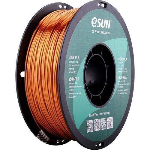 eSUN e-Silk PLA Filament - Bakır Rengi - 1 kg 1.75 mm