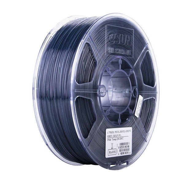 eSUN PETG Filament - Transparent Gri - 1 kg 1.75 mm