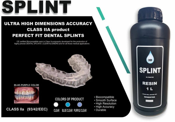 Senertek Splint Dental Plak Reçinesi