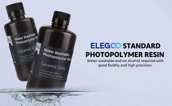 ELEGOO Water Washable UV Reçine - Şeffaf Kırmızı 1 Kg