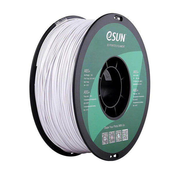 eSUN ABS+ Filament - Cold White - 1 kg 1.75 mm