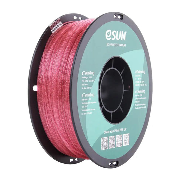eSUN eTwinkling Filament - Pembe - 1 kg 1.75 mm