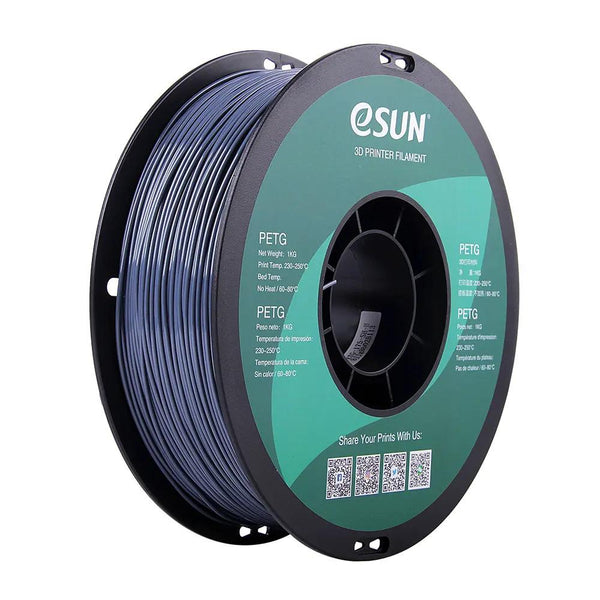 eSUN PETG Filament - Solid Gri - 1 kg 1.75 mm