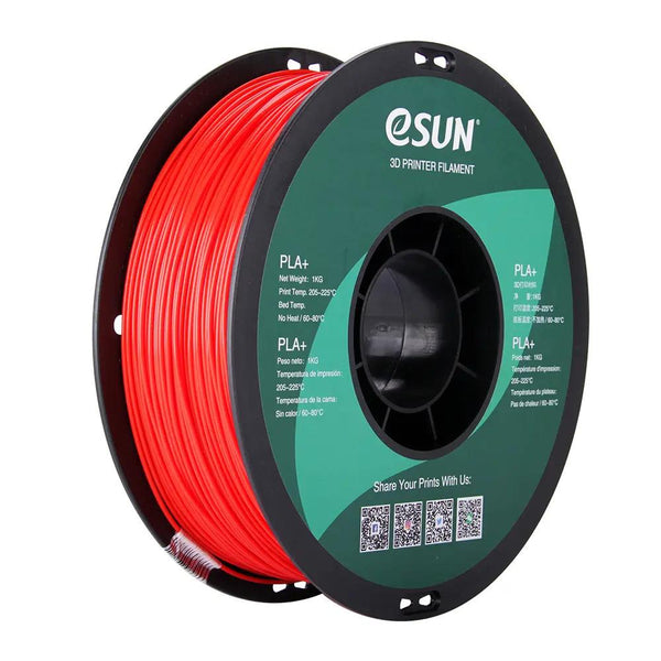 eSUN PLA+ Filament - Kırmızı - 1 kg 1.75 mm